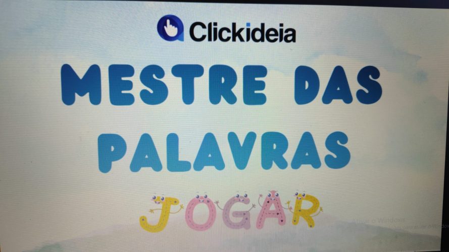 Semana 3 - Jogo Mestre das Palavras - Língua Portuguesa - Pág. 4 - 23 de Abril