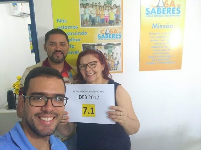 ESCOLA ESTADUAL HEGÉSIPPO REIS TEM MELHOR IDEB NO RN