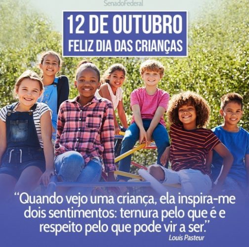 Feliz dia das crianças!