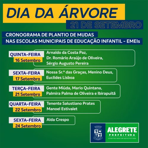 II Semana Municipal da Árvore